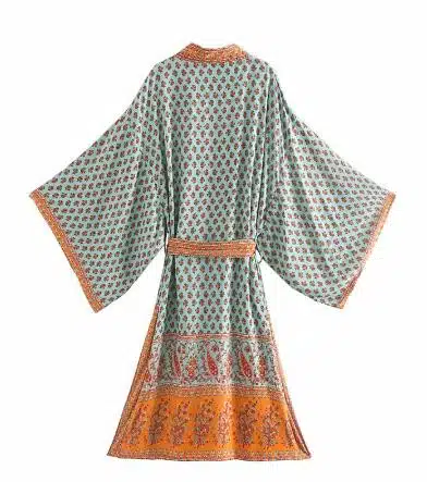 Peignoir kimono à imprimé floral pour femme 3475 czzqsr