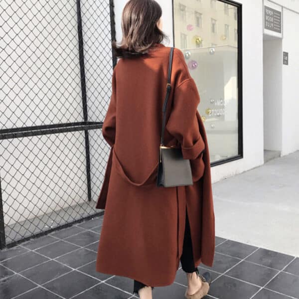 Manteau peignoir en coton et acrylique pour femme mpcd