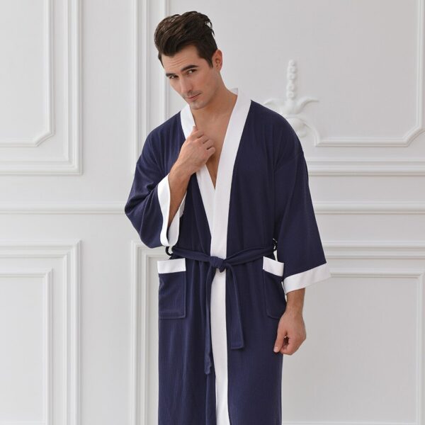 Peignoir Kimono en coton homme 10081 lfrzcl