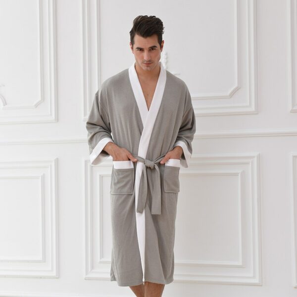 Peignoir Kimono en coton homme 10081 t9ydak