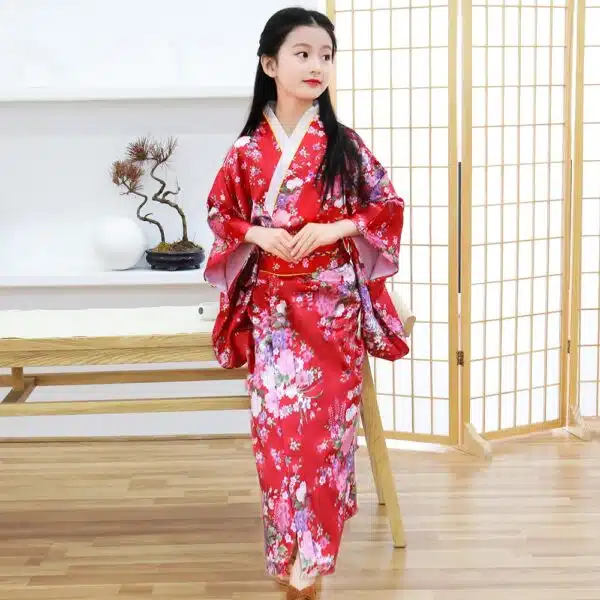 Peignoir kimono pour jeune fille 15345 u6b1iq