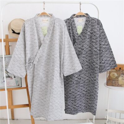 Peignoir japonais traditionnel pour homme
