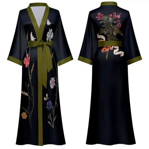 Kimono long à imprimé floral 30154 eiwi15