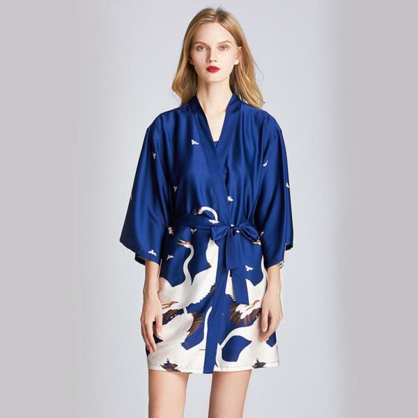 Peignoir kimono pour femmes à imprimé 31609 dfp0kb