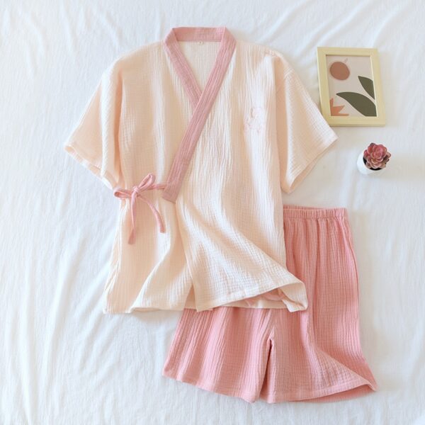 Pyjama kimono japonais pour femmes 32618 o0bqvm
