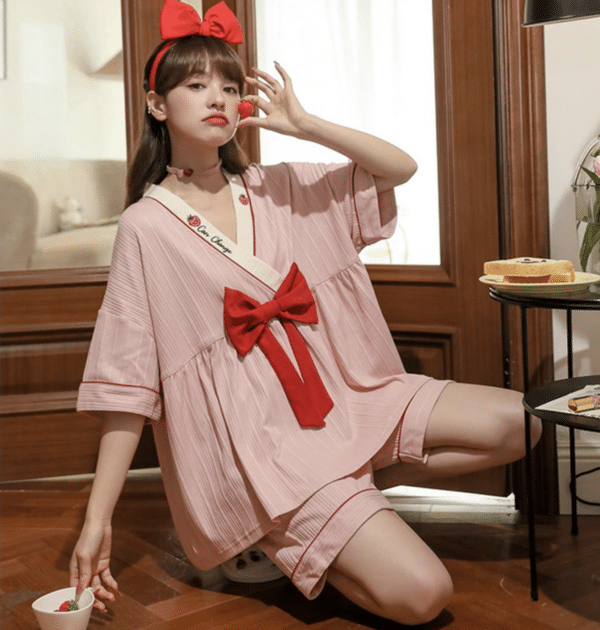 Pyjama kimono avec gros noeud pour femmes Capture décran 2022 07 28 à 13.23.14