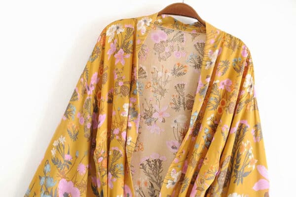 Peignoir kimono court léger estival 39568 vicbj0